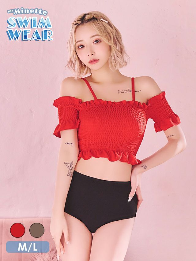 レッド系の水着 | myMinette(マイミネット)本店オンラインショップ