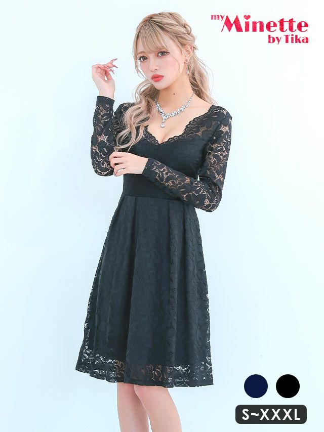 キャバドレス 膝丈ドレスなら絶対myMinette(マイミネット)！