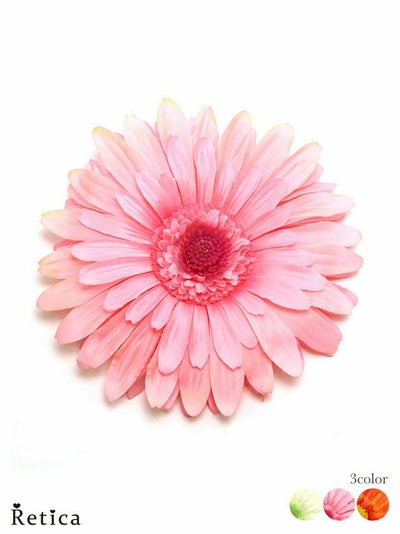 パーティー 小物 myMinette マイミネット ガーベラ フラワー 髪飾り コサージュ