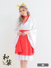 仮装 変装 コスチューム myMinette マイミネット コスプレ 体型カバー 和装 フレアスカート 巫女 アニマル