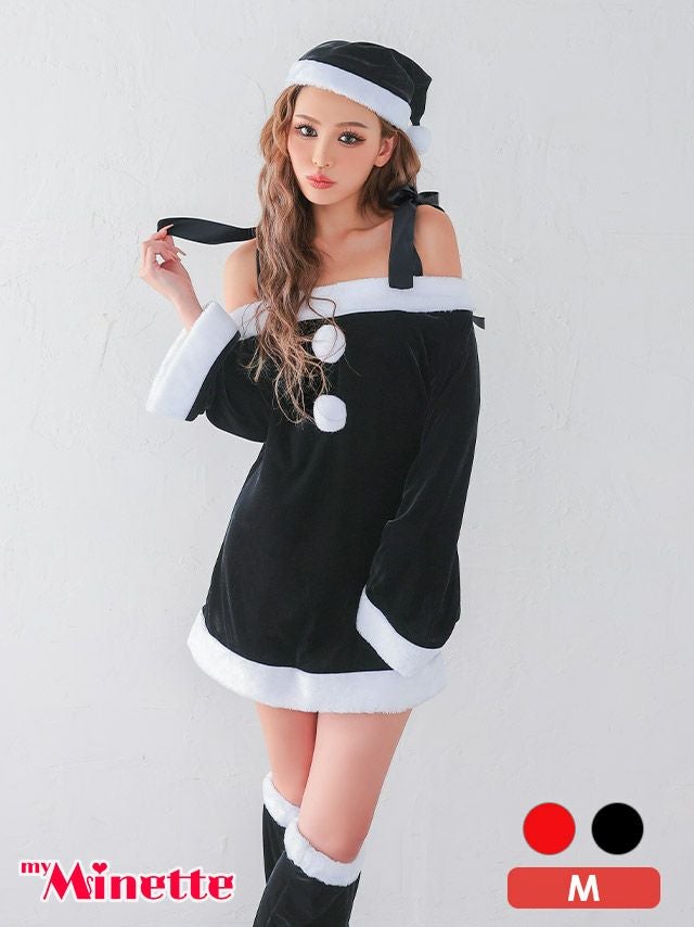 オフショルサンタコスプレ衣装はmyMinette(マイミネット)