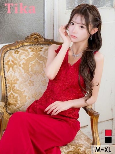 キャバドレス ミニ丈 キャバクラ クラブ ラウンジ タイト ロングドレス シンプル レース 大人 ノースリーブ ストレッチ フラワー刺繍 シアー キャバドレス